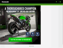 Tablet Screenshot of kawasaki-la.com